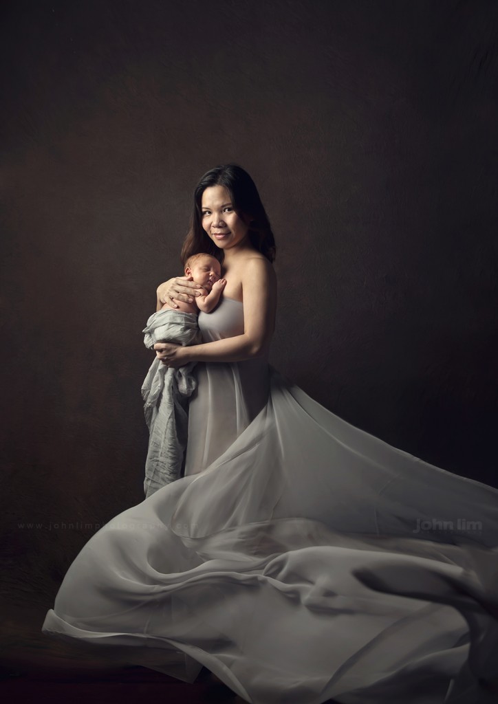 Top 10 Portrait Photographers in Singapore, fine-art newborn photography