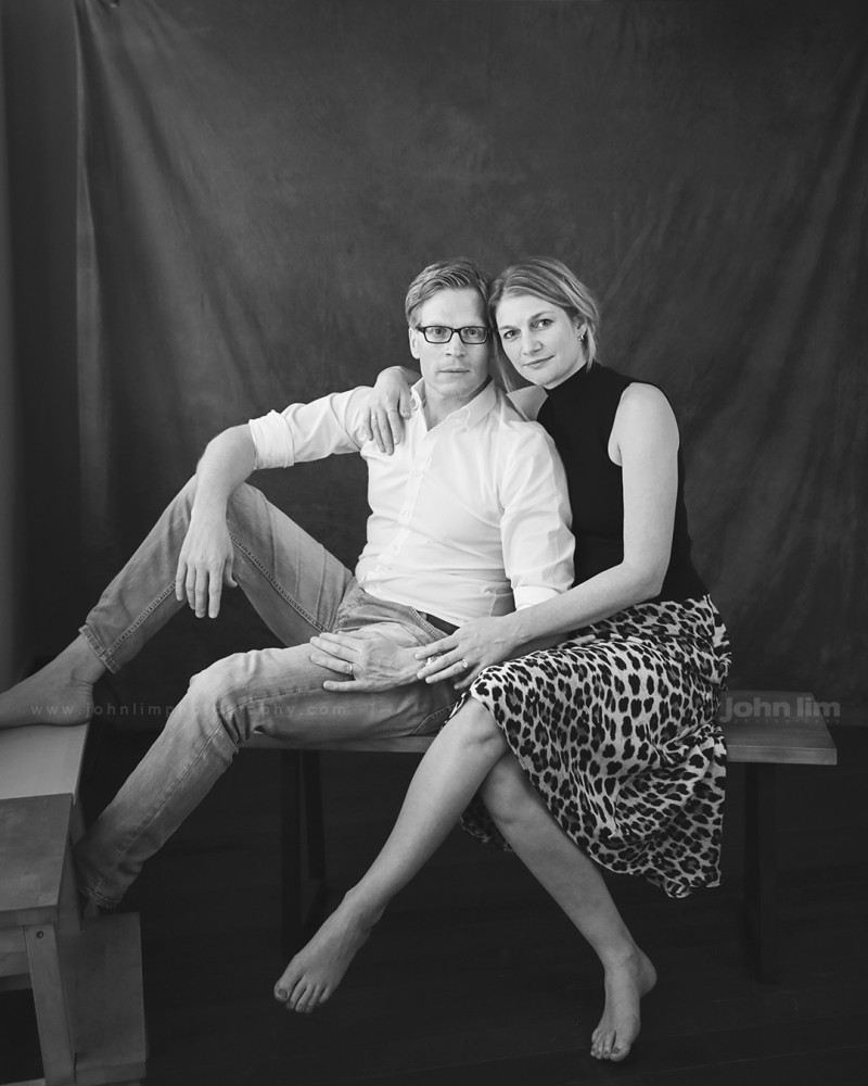 Top 10 Portrait Photographers in Singapore, black & white fine-art couple photography