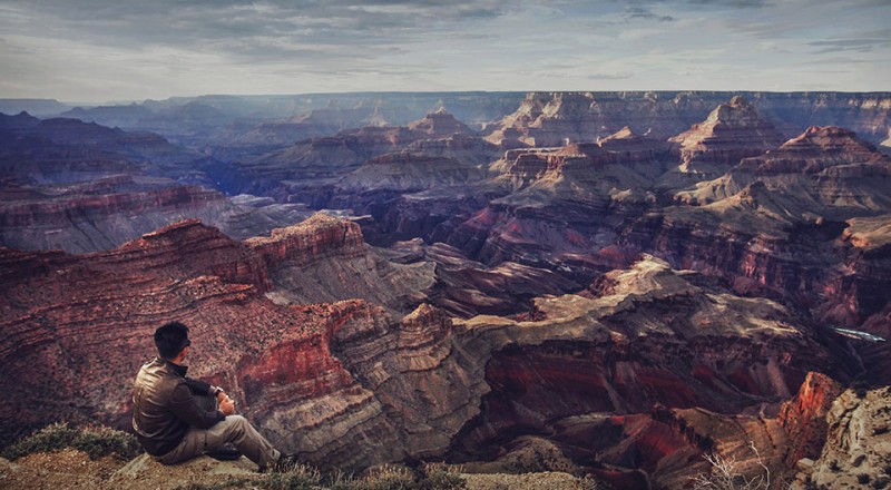Travelogue of John Lim, taken in Grand Canyon Arizona, USA