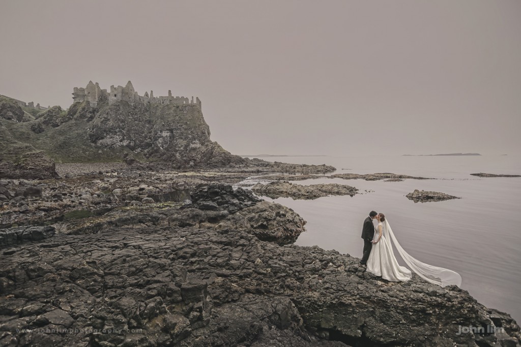 john lim photography, overseas pre wedding photography, ireland, north ireland, singapore photographer, UK, dunluce castle