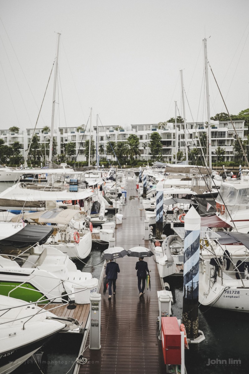 Wedding Solemnisation on a Yacht in Singapore