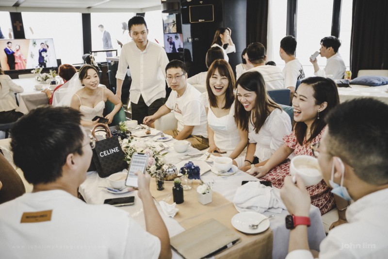 Wedding Solemnisation on a Yacht in Singapore